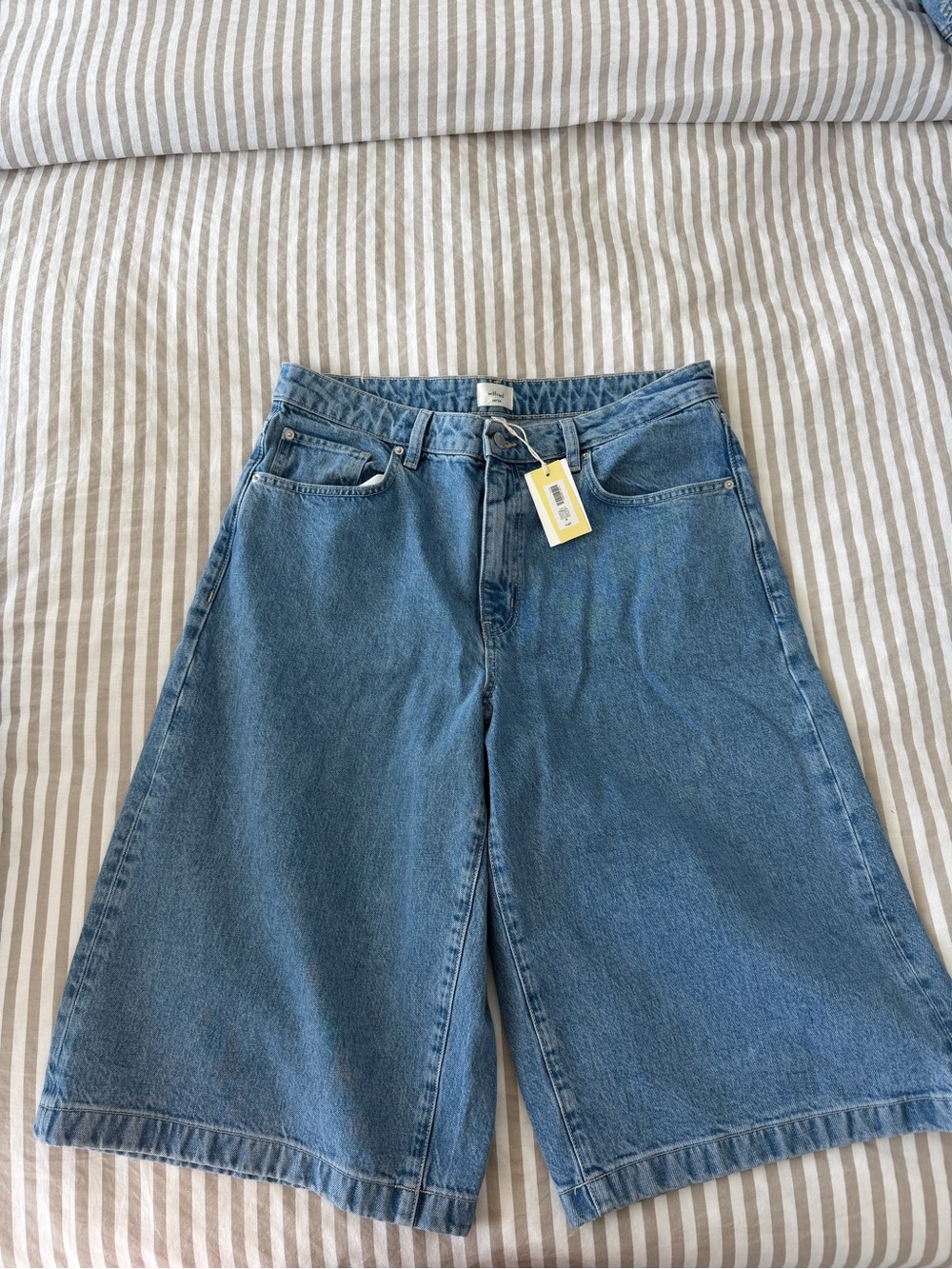 Aritzia Wilfred Publicity Denim Jorts